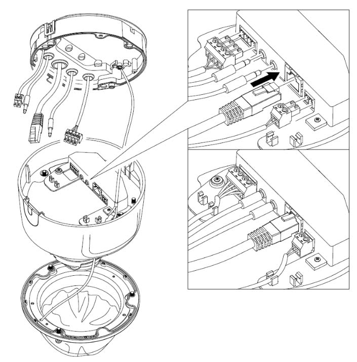 How to install a junction box on a Hikvision camera
