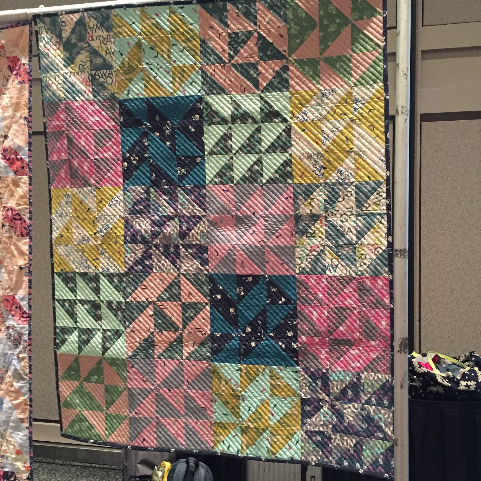 Quilting Mod Schoolhouse Cotton & Steel and the Rifle Paper Company