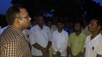 इमामगंज प्रखंड का निरीक्षण
