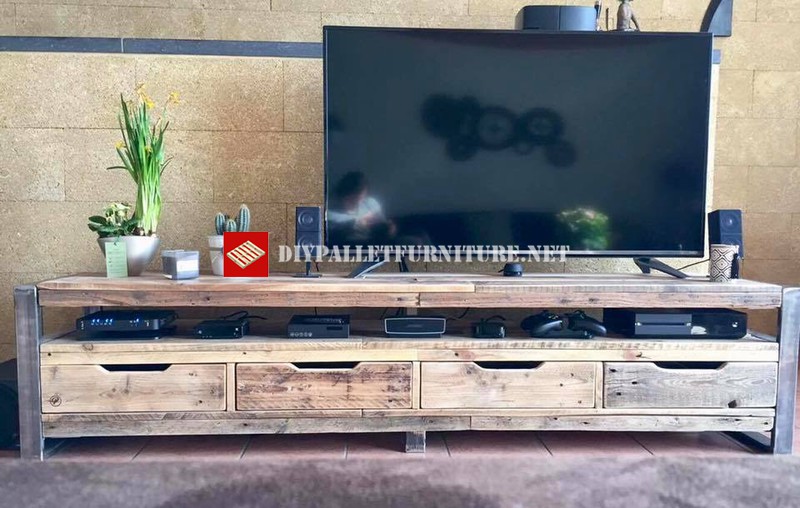 Mueblesdepalets.net: Mueble para la TV