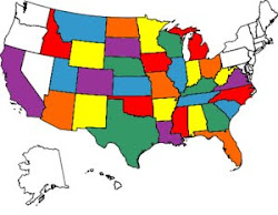 Buster's States Visited