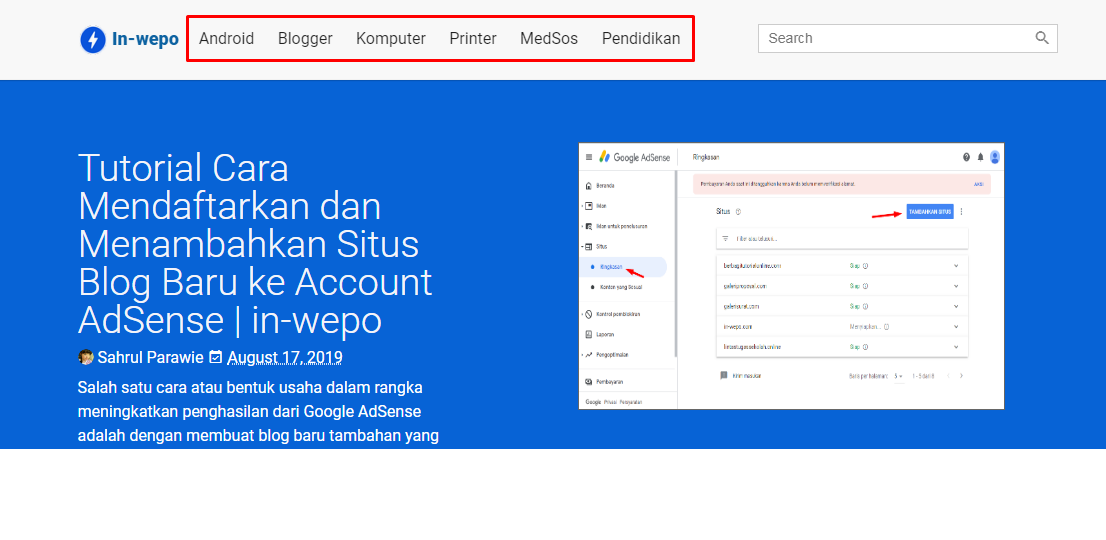Persiapan Harus Dipenuhi Sebelum Mendaftar AdSense