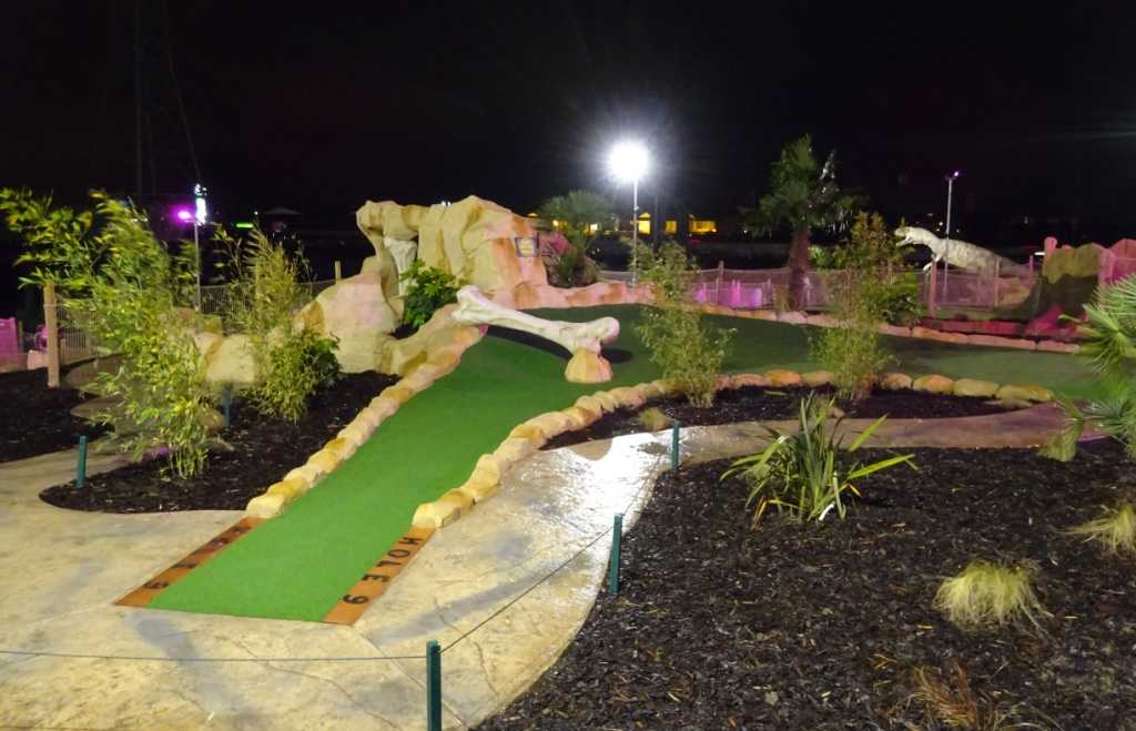 The Ham and Egger Files Dino Falls Adventure Golf at the Trafford Golf