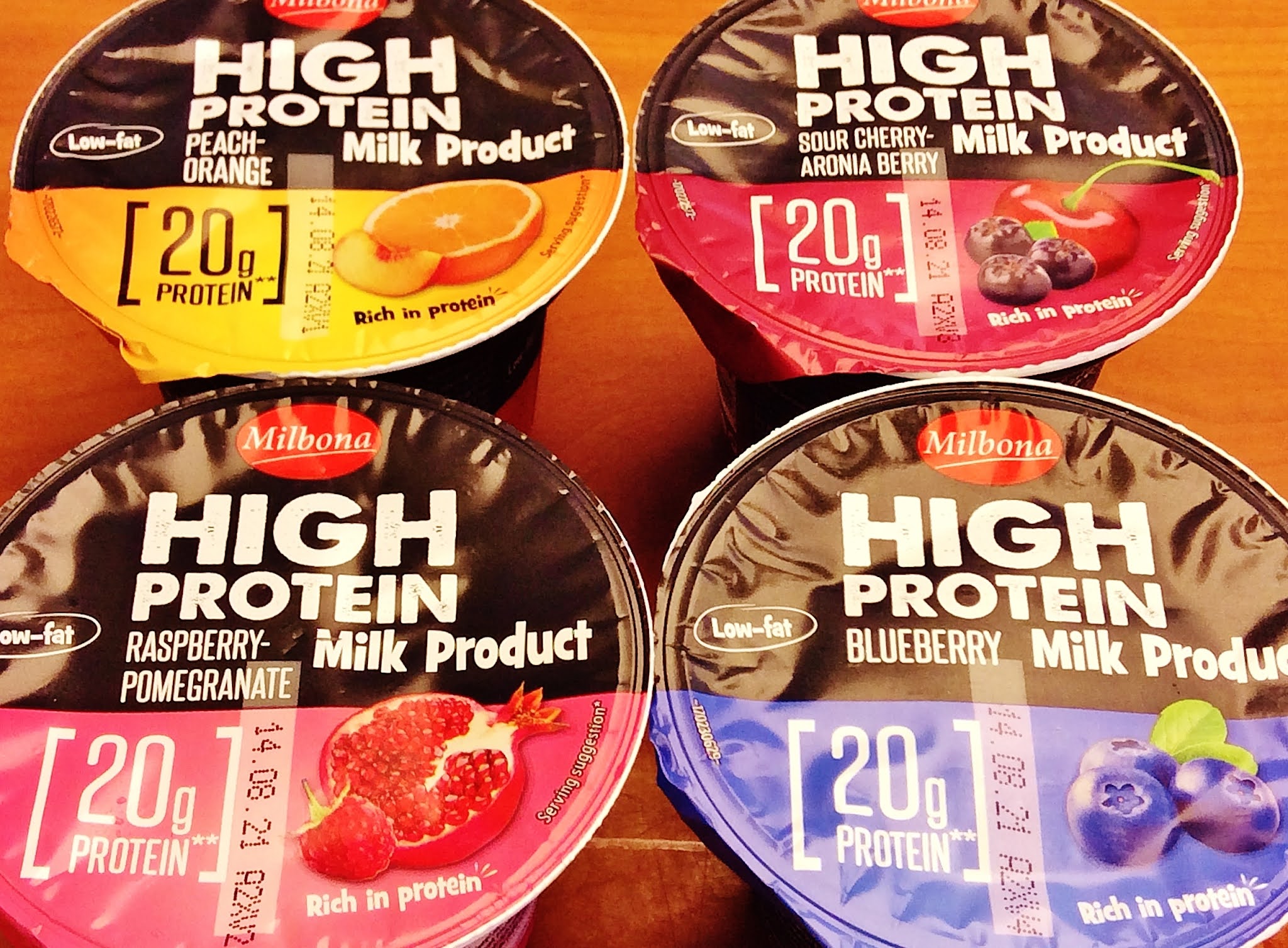 Produtos 95 Novos Iogurtes do Lidl (20g de Proteína)