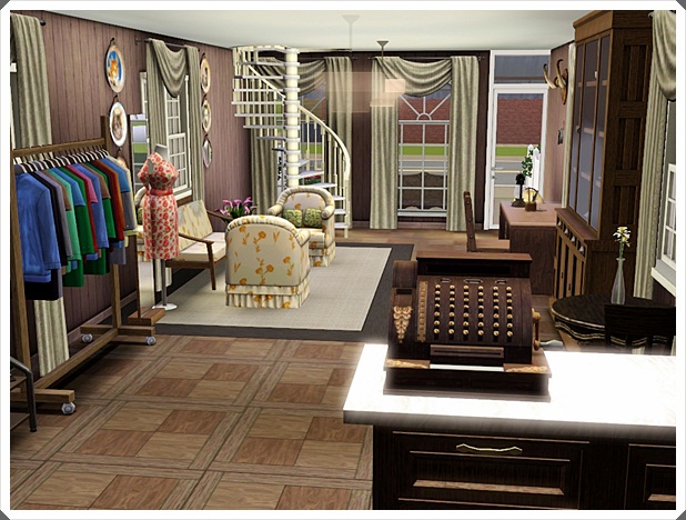 My Sims 3 Blog: Carolina's Consignment Store by Amanda