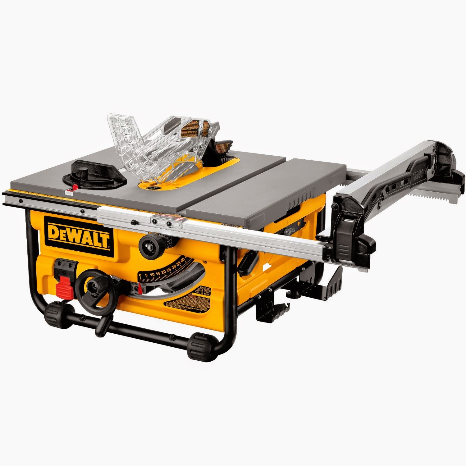 DEWALT DW745 10-Inch Compact Job-Site Table Saw with 20-Inch Max Rip Capacity, picture, image, review features and specifications