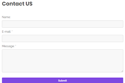 Cara Membuat Menu Contact Dengan Simpel dan Mudah