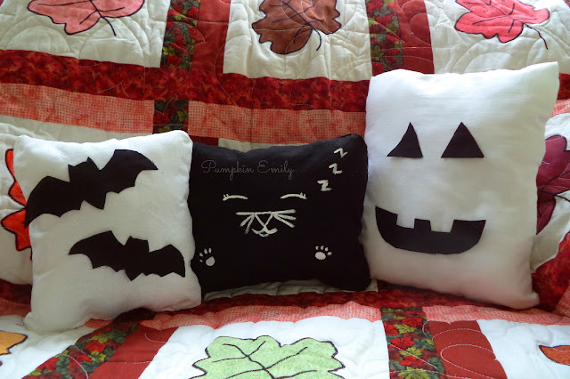 DIY Halloween No Sew Pillows