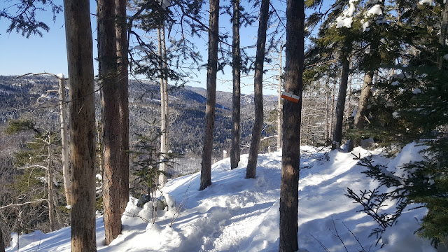 Au sommet de la Montagne du Tranchant