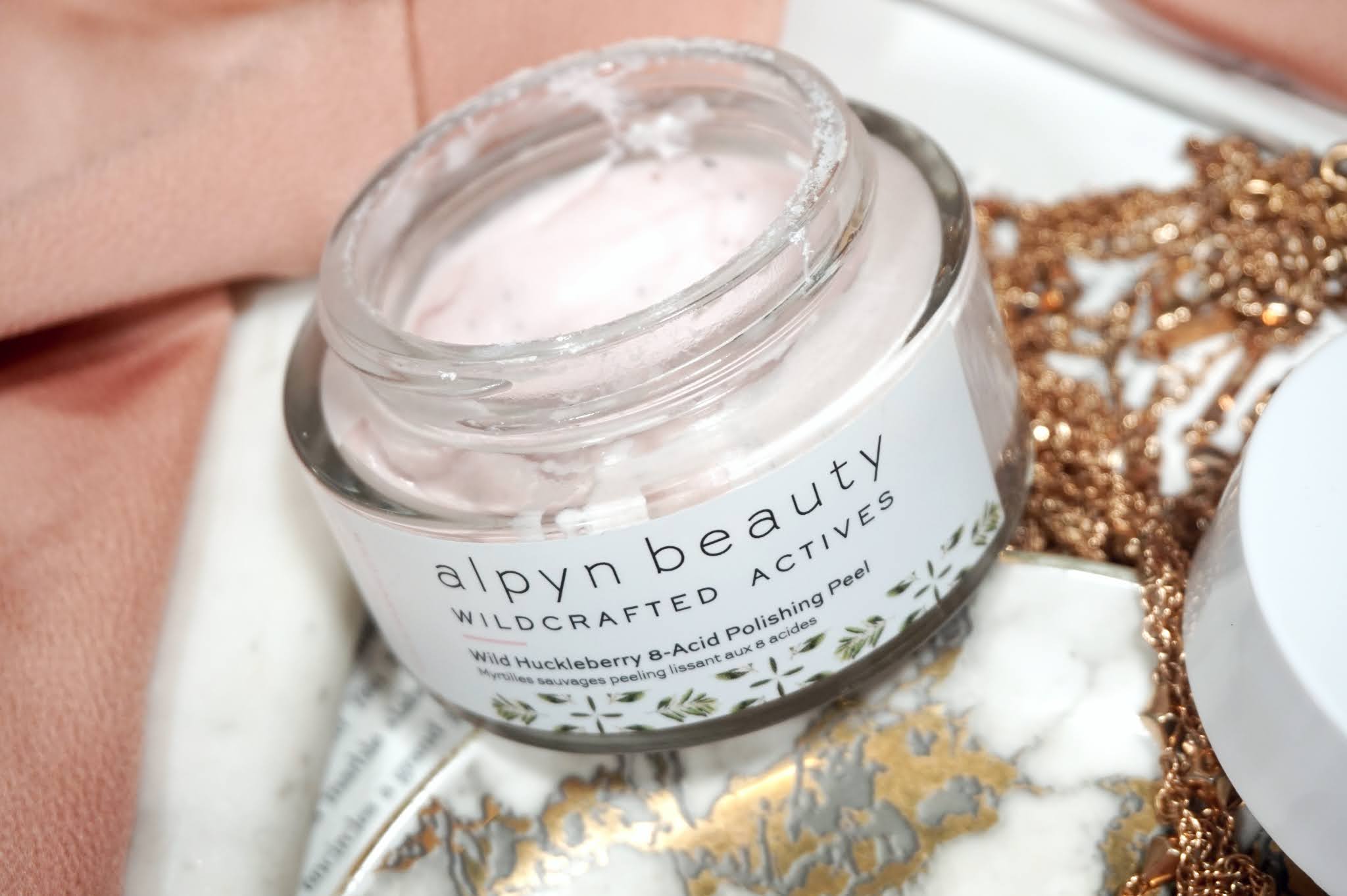 Review Alpyn Beauty Wild Huckleberry 8Acid Polishing Peel Mask
