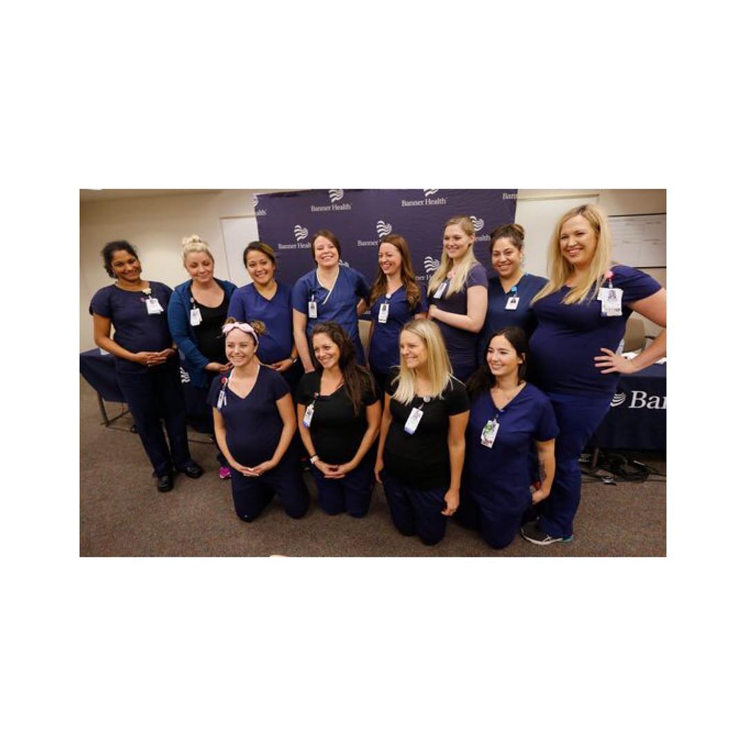 16 Nurses From Same Intensive Care Unit Pregnant At Same Time