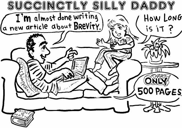 Succinctly Silly Daddy is a rare digital art comic by Joe Chiappetta