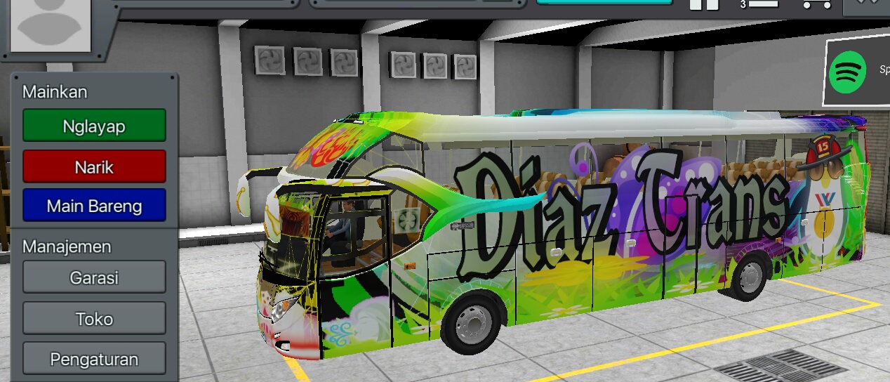 Livery Bus Simulator Indonesia Arjuna Xhd
