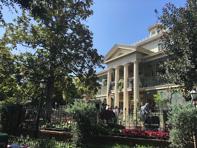 The Haunted Mansion New Orleans Square Disneyland Version