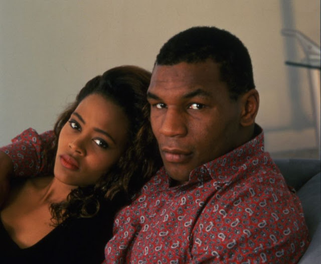 Pictures of Mike Tyson and His Wife Robin Givens Photographed by