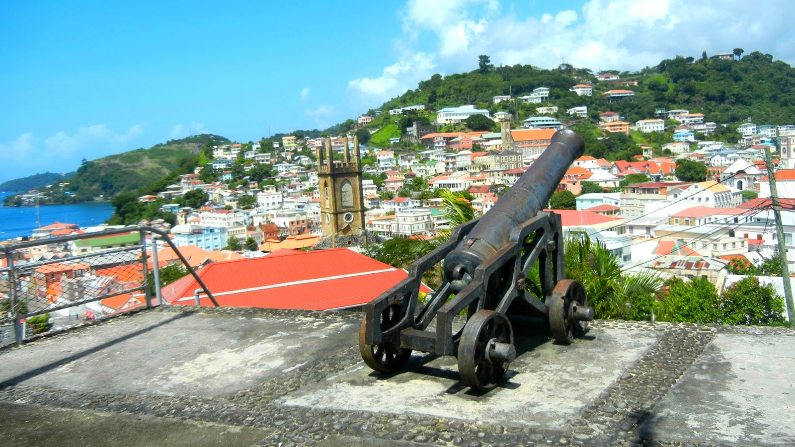 The history of Fort St. Grenada