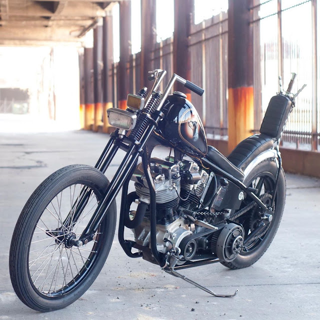 Harley Davidson Shovelhead By The Cut Rate