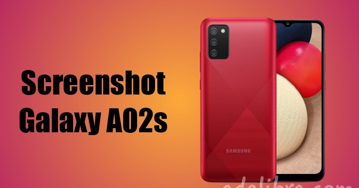how to screenshot on a samsung galaxy a02s