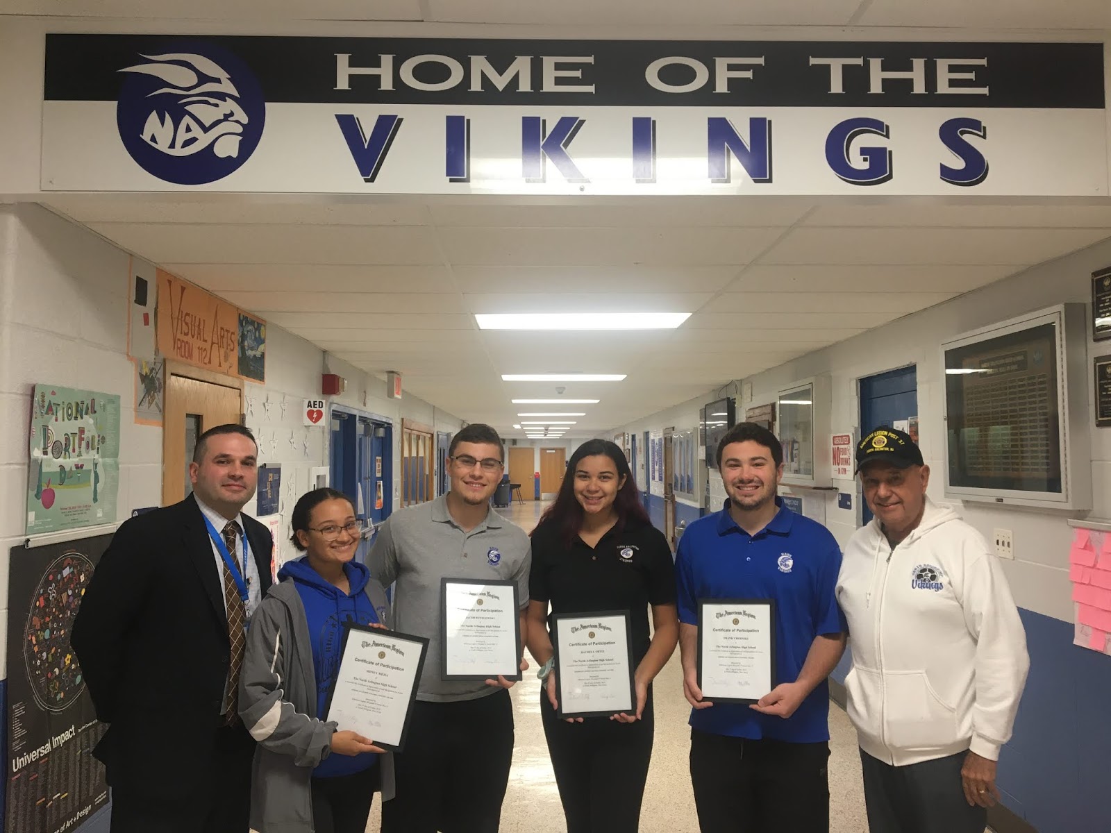 North Arlington High School Principal Blog American Legion Sends 4 to