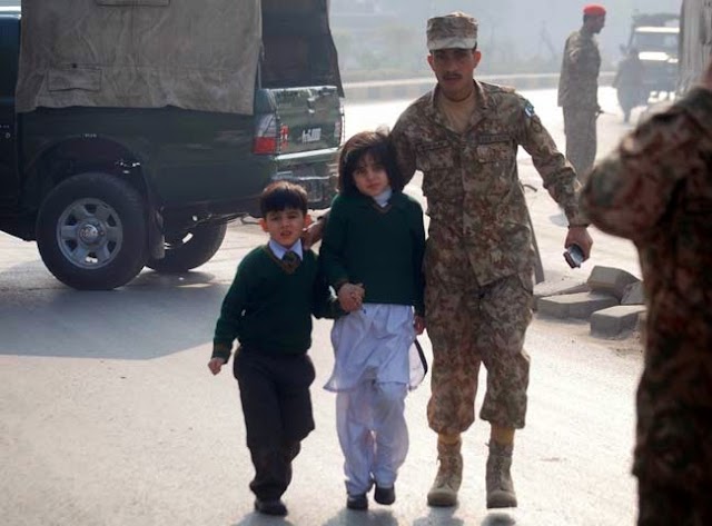 DG ISPR Asim Bajwa said militant’s attack on school in Peshawar has killed 141 and left 121 injured.
