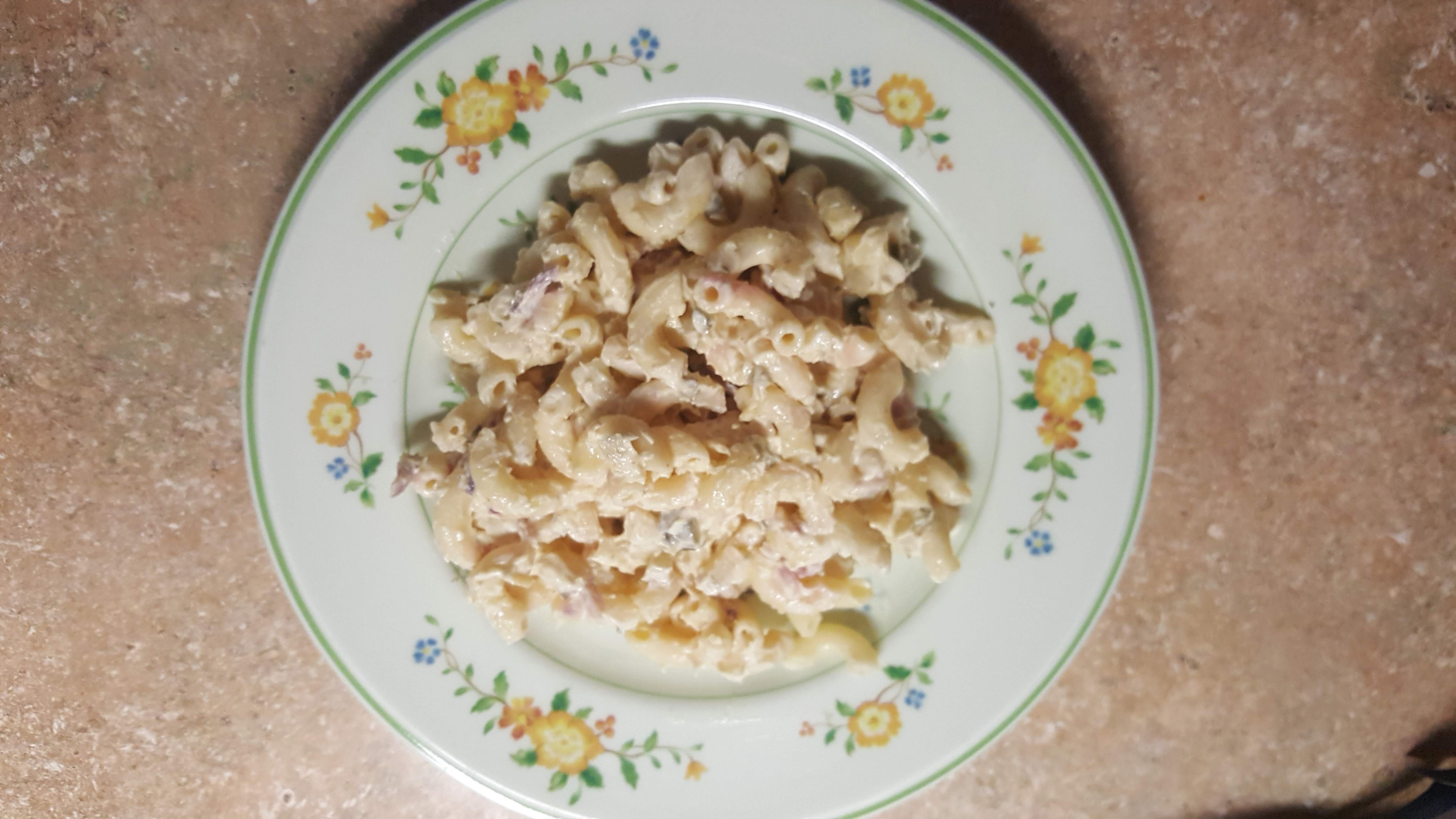 QuarterInch Capers Macaroni Salad