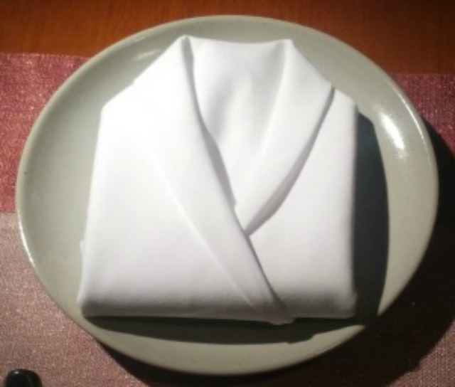 a blog about food, art, travel & more... Japanese Kimono style napkin