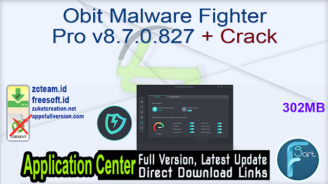 Obit Malware Fighter Pro v8.7.0.827 + Crack_ ZcTeam.id