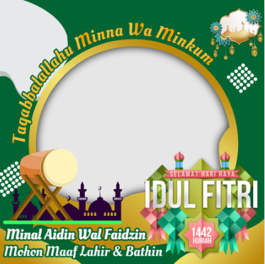 Cara Ganti Bingkai Profil Dengan Ucapan Selamat Hari Raya idul Fitri Terbaru