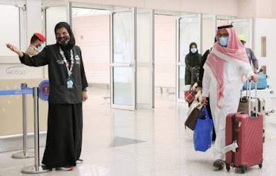 Saudi Arabia has very few air travelers due to the Kovid and foreign travel ban