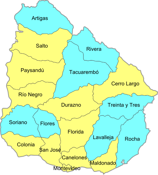 Departamentos do Uruguai
