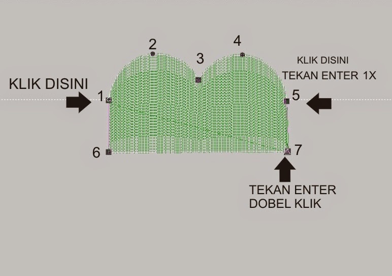 DESIGN: TUTORIAL WILCOM pengenalan dasar belajar wilcom lengkap dengan ...