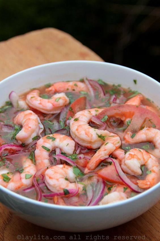 Ecuadorian shrimp ceviche (Ceviche de camarón) the chunky chef
