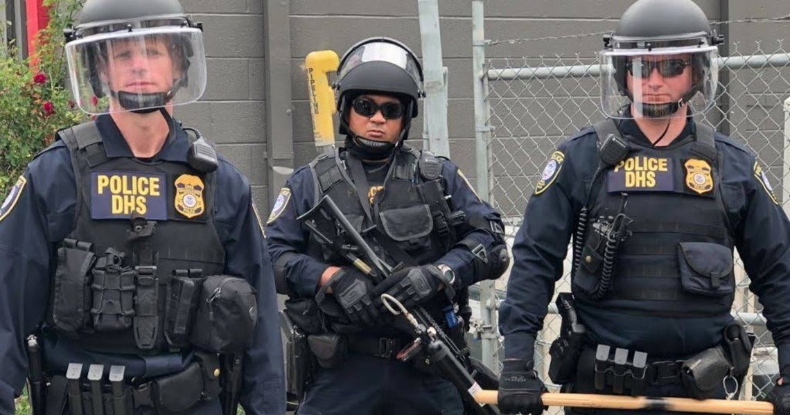 DHS Creates "Violent Opportunists" To Justify Police Violence Against