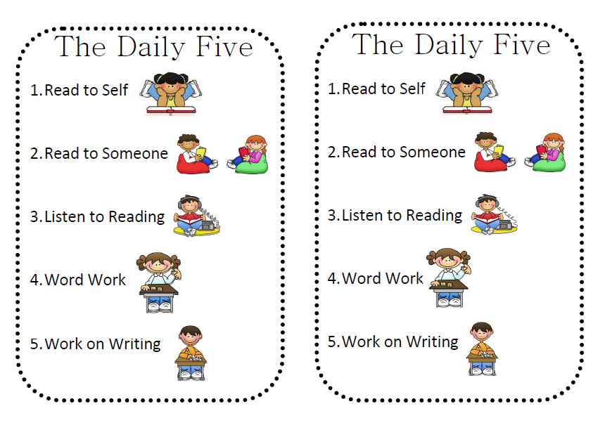 IHeartLiteracy Friday Freebie Daily 5 CAFE Posters