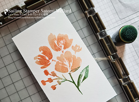 Stampin'Up! Art Gallery Mother’s Day Card オンラインクラスレシピで母の日カード by Sailing Stamper Satomi Wellard