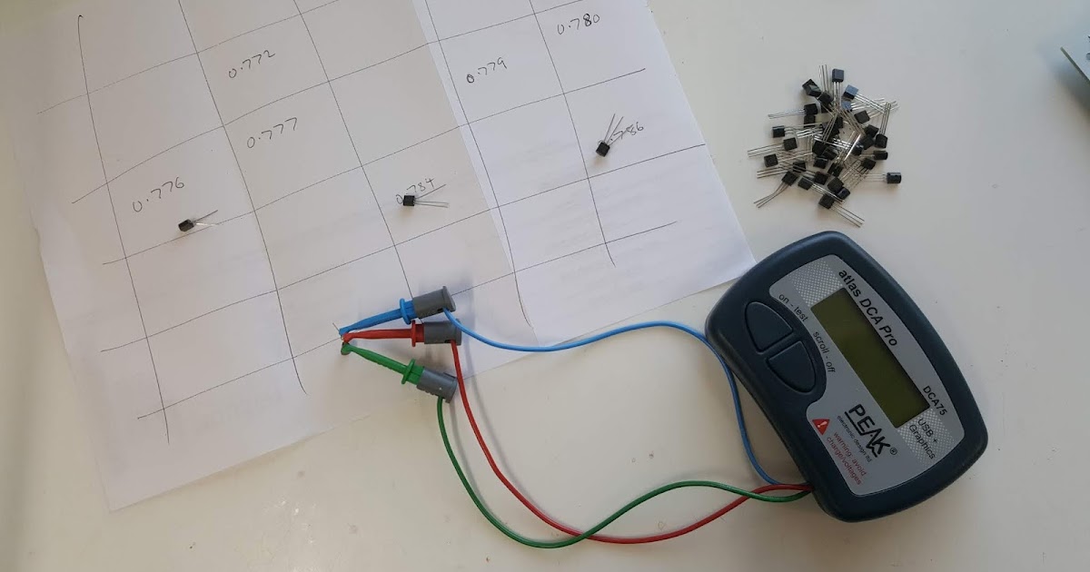 JonDent Exploring Electronic Music Transistor Matching.