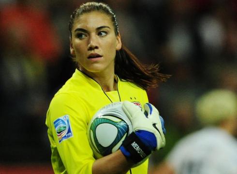 Megan Rossee: Hope Solo American Female Professional Soccer Player ...