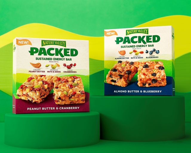 Nature Valley Releases New "Packed" Energy Bars