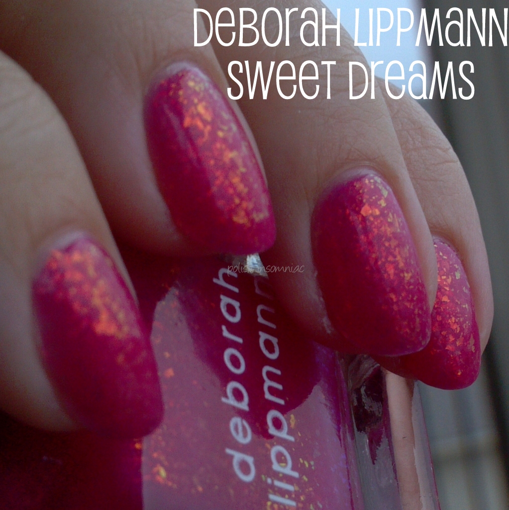 polish insomniac: Deborah Lippmann Sweet Dreams - Swatches and Review