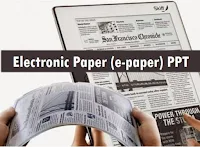 electronic paper ppt