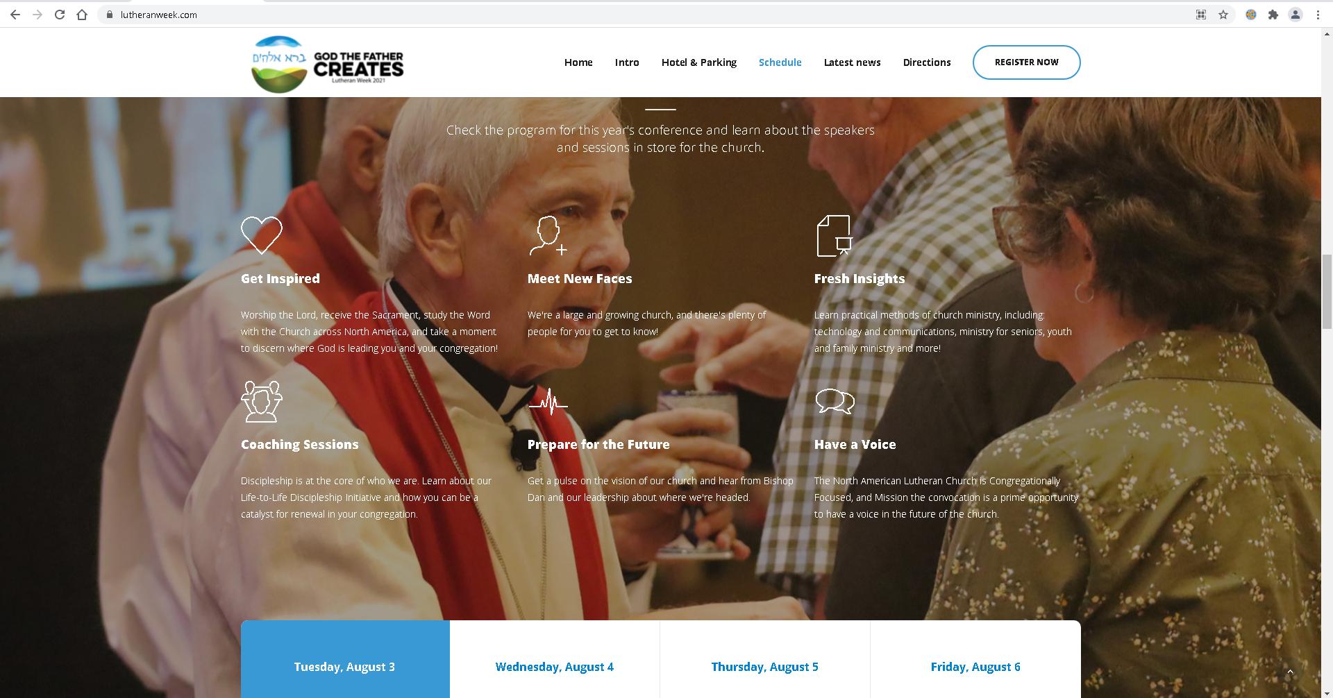 North American Lutheran Church Resources 2021