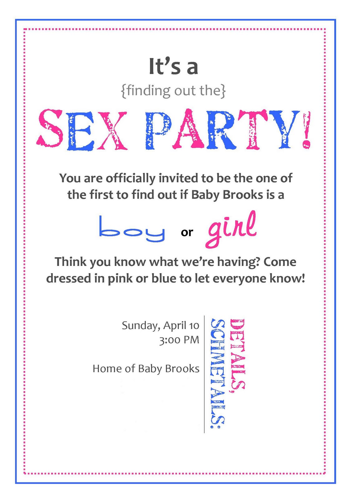 Sex Party Sarah Brooks