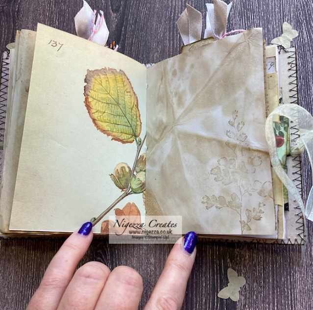 Mini Botanical Junk Journal Flip Through