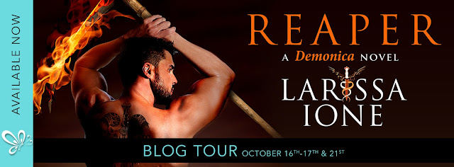 Reaper by Larissa Ione Blog Tour Banner
