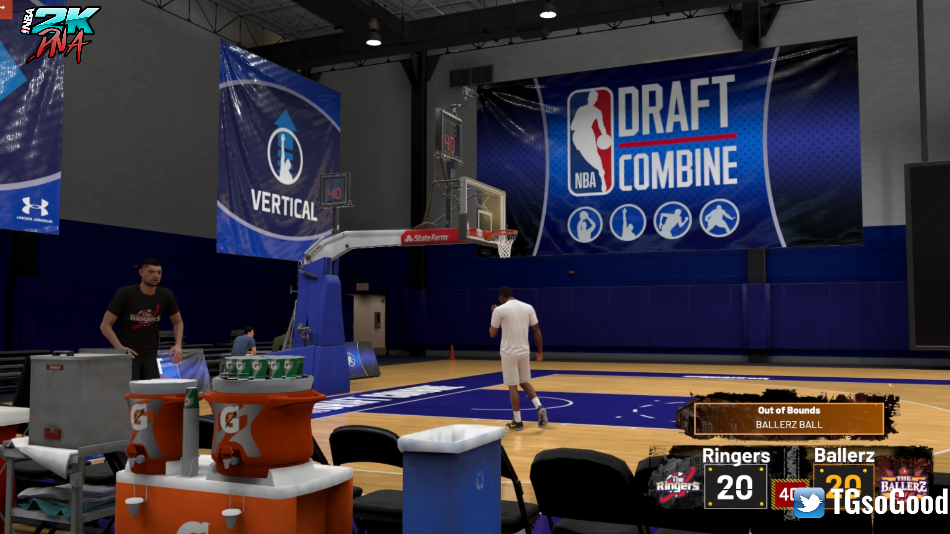 NBA 2K22 Draft Combine Arena and Court by TGsoGood
