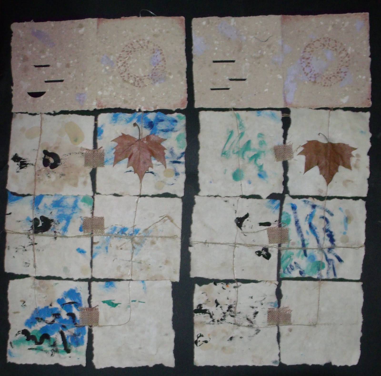 Arte y partes HOJAS DE PLATANO