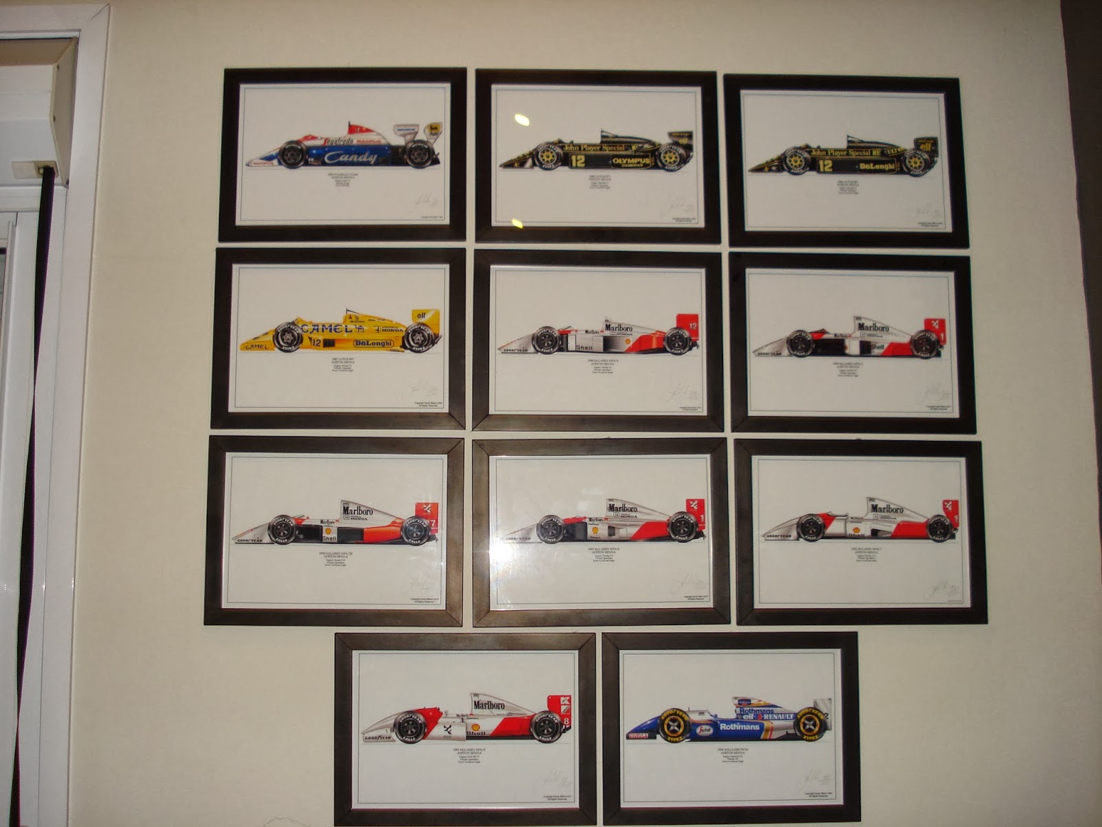 Colecionadores de artigos do nosso "Ayrton Senna": Posters de todos os