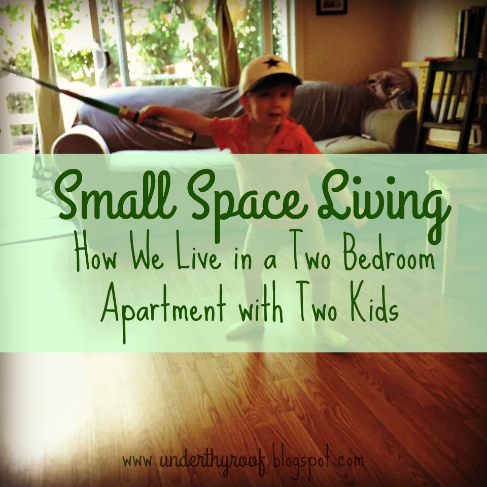 Under Thy Roof Small Space Living Or How We Live In A Two