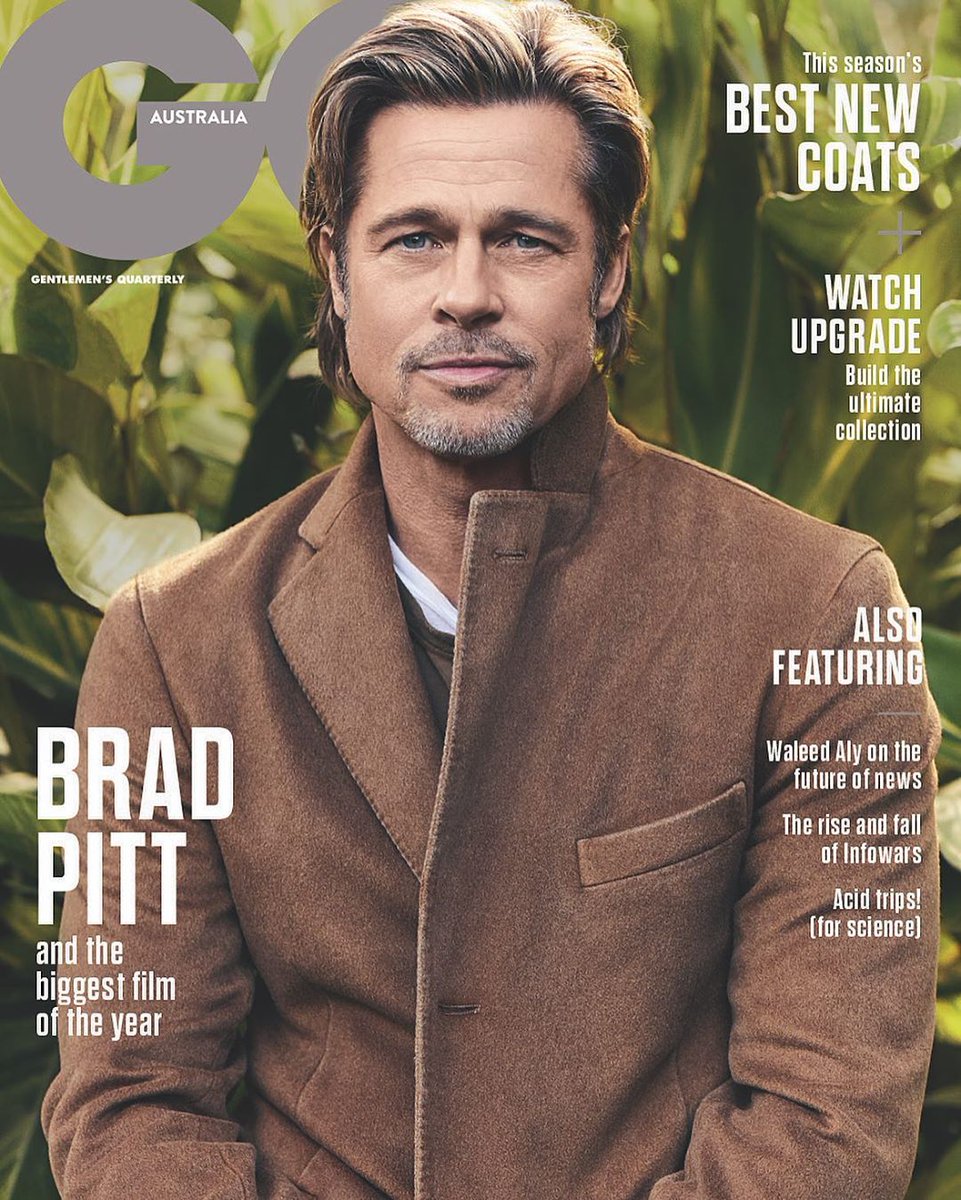 GQ Man, Brad Pitt Fashionably Fly