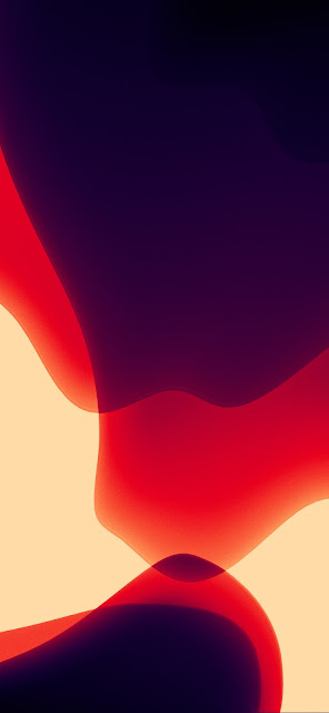 IOS13 Wallpaper in varied colours for iPhone